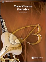 Three Chorale Preludes Concert Band sheet music cover